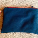 Charming Charlie red and blue clutch with tassel Photo 5