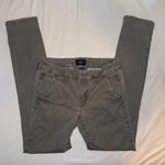 American Eagle Outfitters Green Stretch Skinny Pants Size 4 Photo 3