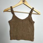 Hollister  Beige Sweater Crop Tank Top Photo 4