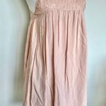 Modcloth Soft Pink Lace Detail Mini Babydoll Dress | EUC | Small |  Photo 3