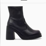 ROC Australia Invito Snakeskin Boots Women's Size 40 Black Photo 11