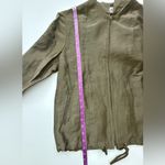 Valerie Stevens  Olive Utility Jacket w zipper size 6 Photo 7