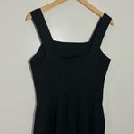 Tahari NWT  Black Sleeveless Dress Square Neck With Pockets Size 8‎ Photo 4