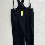 IXXS black wide leg pants with removable suspenders size 44/ 12 Photo 0