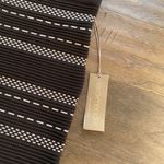 NEW YORK & COMPANY MIDI Pencil Skirt Womens Sz Small Black White Ribbed Stripe Photo 3