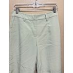 Avec Les Filles Green Cropped Wide Leg Career Dress Pants Womens Size 4 Photo 3