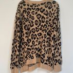 Ava & Viv  4X Leopard Oversized Sweater Photo 0