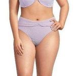 Time & Tru NWT Rouched Halter Top Underwire Bikini with matching Bottom 3x Photo 0
