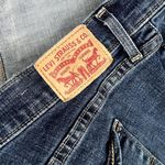 Levi's 711 skinny jeans cotton pants denim medium wash distressed pockets blue Photo 3