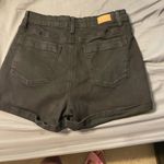 Judy Blue  Black Denim High Waist Cuffed Women's Shorts size 29/9 Photo 4