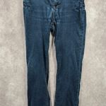 Rue 21 Twentyone Black Blue Denim Pants Straight Stretch Skinny Jeans 13/14R Photo 0