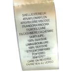 Alice + Olivia Womens studded Black Long Sleeve Mini Dress With Silk Skirt M Photo 6