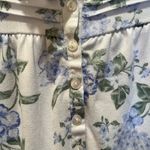 Laura Ashley Floral Nightgown with Blue and White Pattern  small Photo 4