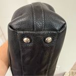 Coach Penelope Pebbled Black Leather Handbag Photo 9