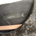 Talula  Aritzia One Button Open Back Sequin Tank Top Photo 4