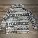 Allison Brittney  Black and White Patterned Sweater Photo 1