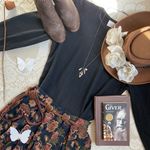 Kathie Lee 90s black long sleeve top Photo 1