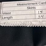 Rena Rowan  Vintage Wool Maxi Skirt Black 10 Photo 6