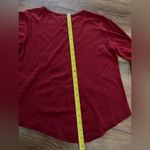 American Eagle  Outfitters Red V-Neck  Women’s T-shirt Size L Photo 10