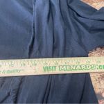 Bryn Walker  Black Open Drawstring Waterfall Shawl Cardigan Sweater Size Medium‎ Photo 5