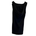 Lacoste Women’s 38 Black V-Neck Sleeveless Fitted Tank Top W/Hoodie Photo 6