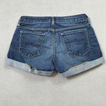 Arizona Jean Co Denim Jean Shorts Womens 5 Blue Low Rise Medium Cuff Distressed Size undefined Photo 1