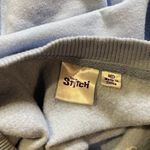 Disney  Stitch Ohana Sweatshirt Women’s Sz M Blue Sweater Crew Long Sleeve Photo 11