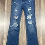 Hollister Jeans 9R 28x31 (actual) Bootcut Straight Stretch Denim Preppy Blue Photo 0