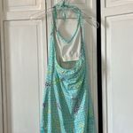 Lilly Pulitzer  Ocean Life Mosaic Stretch Halter Dress - Size M Photo 2