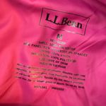 L.L.Bean Womens Puffer Jacket Quilted Thinsulate Zip Pockets Pink M Photo 2