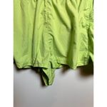 Brand New Free People Movement Women's Large Chartreuse Green Mini Skirt Photo 2