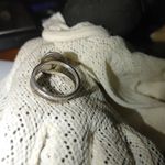 Sterling Silver Green Gemstone Ring Size 8.5 Intricate Band Design Photo 6