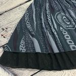 Veeca NWT  Crinkle Dress Black Sleeveless Size M Exposed Contrast Stitch Detail. Photo 9