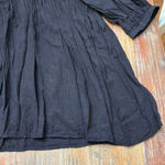 Umgee  Tunic/Mini Dress XL Black Multicolor Embroidered Gypsy Hippie Boho Photo 4