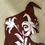 Tanya Taylor Oksanda One Piece Swimsuit in Lily Cinnamon Multi Size Large Photo 4