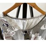 Plus Curvy 3X Oversized Lightweight Olive Green with Pink White Florals Size undefined Photo 3