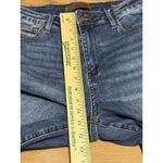 Judy Blue Judy‎ Blue Women 9/29 Wide Leg Crop Blue Stretch Denim Jeans Beach Vacation City Photo 6