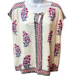 Lucky Brand Luck Brand EST. 1990 Women’s Floral Print Top Size Large Photo 2