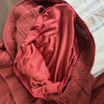 Missoni M  Rust Red Orange Crochet-Knit Wide-Leg Pants $1,000 40 S Photo 6