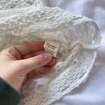 Dylan White Crochet Tank Top Womens Small Open Knit Sleeveless Festival Hippie Boho Photo 4