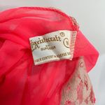 Vintage 60s Aristocraft Negligee Maxi Dress Neon Pink Lingerie Wedding Size undefined Photo 2