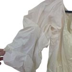 Quum 2XL white blouse puffy sleeve White Size XXL Photo 3