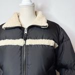 Coach  Solid Short Puffer With Shearling  Photo 1