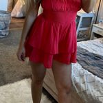 Isabelle's Cabinet Isabelle’s Cabinet Red Strapless romper  Photo 1