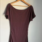 Free People NEW Promenade Midi Dress Plum Small Photo 8