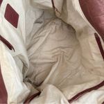 Joie  Chocolate Brown Suede & Crocodile Leather Double Handle Tote Photo 10