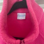 Columbia  Hot Pink Fleece Sweater GUC Photo 3