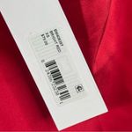 Steve Madden Aulora Red Satin High Low Dress XS NEW Cowl Neck Asymmetrical Photo 6