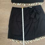 Jason Wu  Pearl‎ Fringe Linen Blend Crop Top + Skirt Set - Size 6 - NWT Photo 10