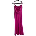Katie May NEW NWT  Damn Gina Low Back Maxi Gown In Electric Pink Photo 6